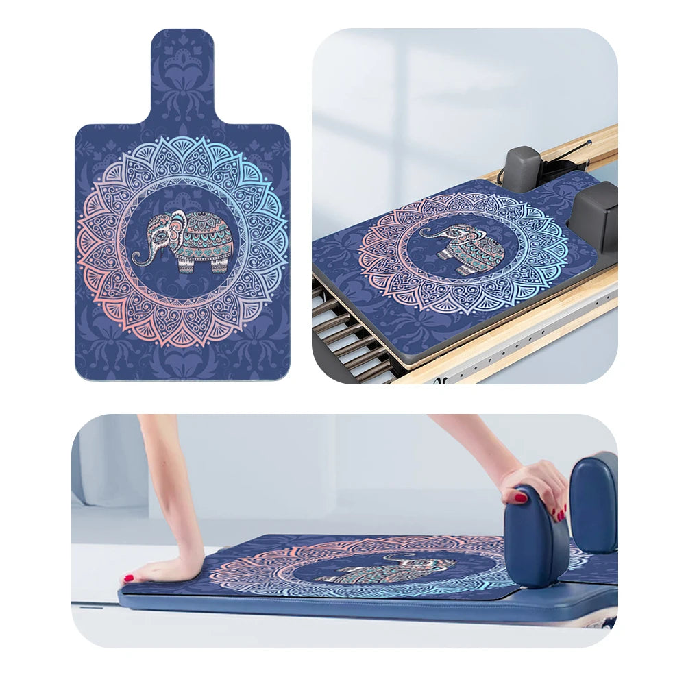 Suede Yoga Mat Non Slip Multi Function Workout Mat