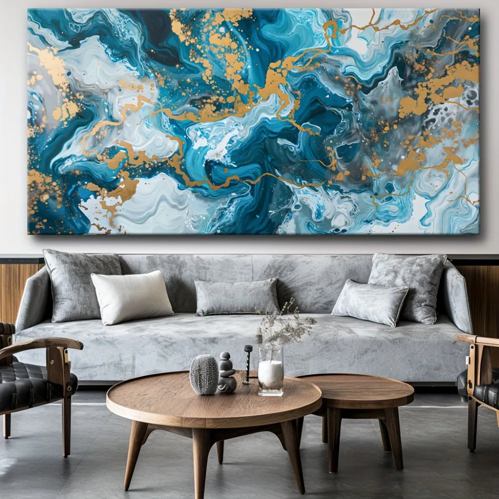 Cheervilla Abstract Canvas Wall Art For Living Room