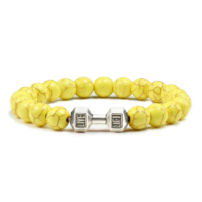 Cheervilla Natural Volcanic Stone Bracelet Unisex Fashion
