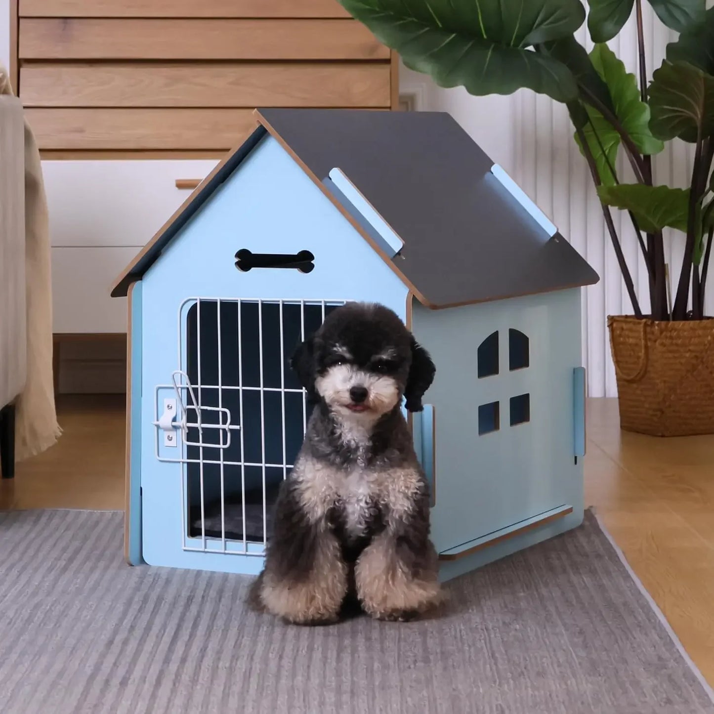 Hign Concerned Indoor Dog House For Small Pets And Cats