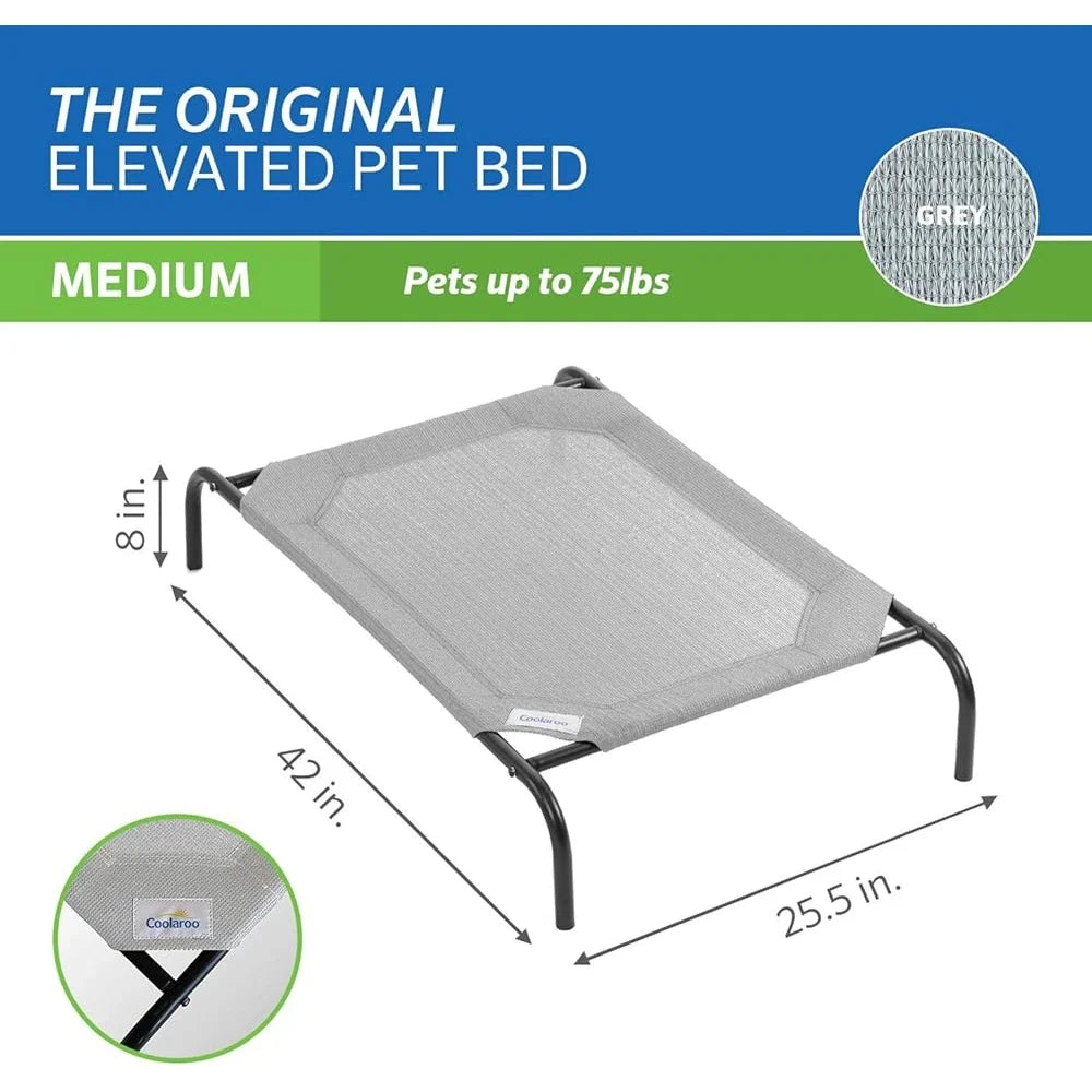 Cooling Elevated Dog Bed by CN Perfect for Indoor Outdoor Use