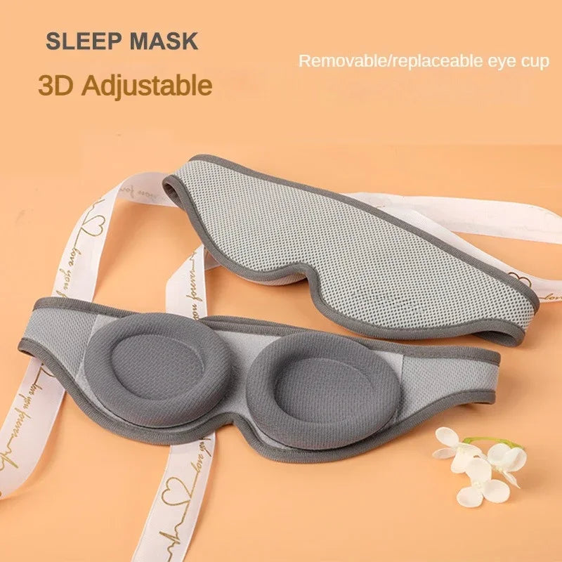 Macroupta 3D Sleep Mask Light Blocking Adjustable Eye Mask