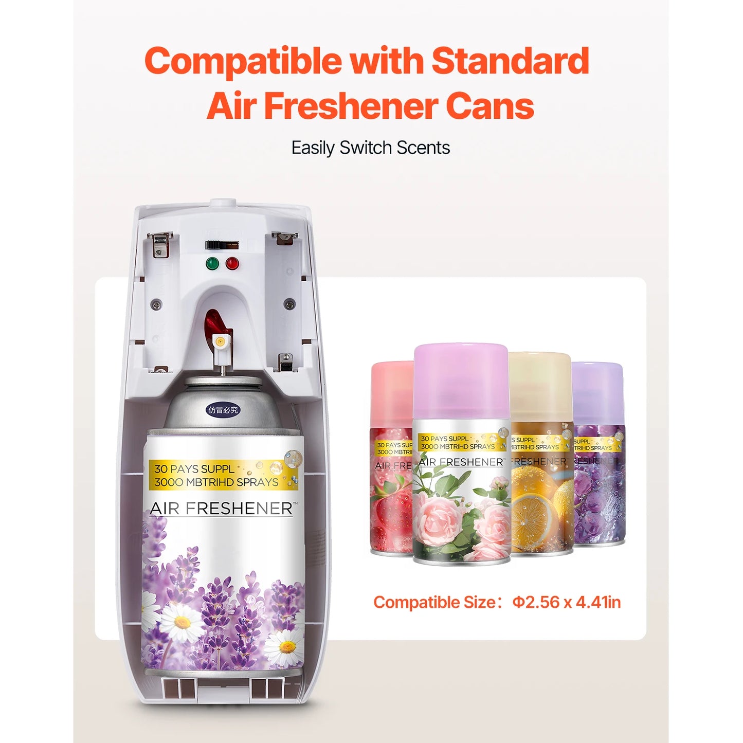 VEVOR Automatic Air Freshener Dispenser Two Pack For Home