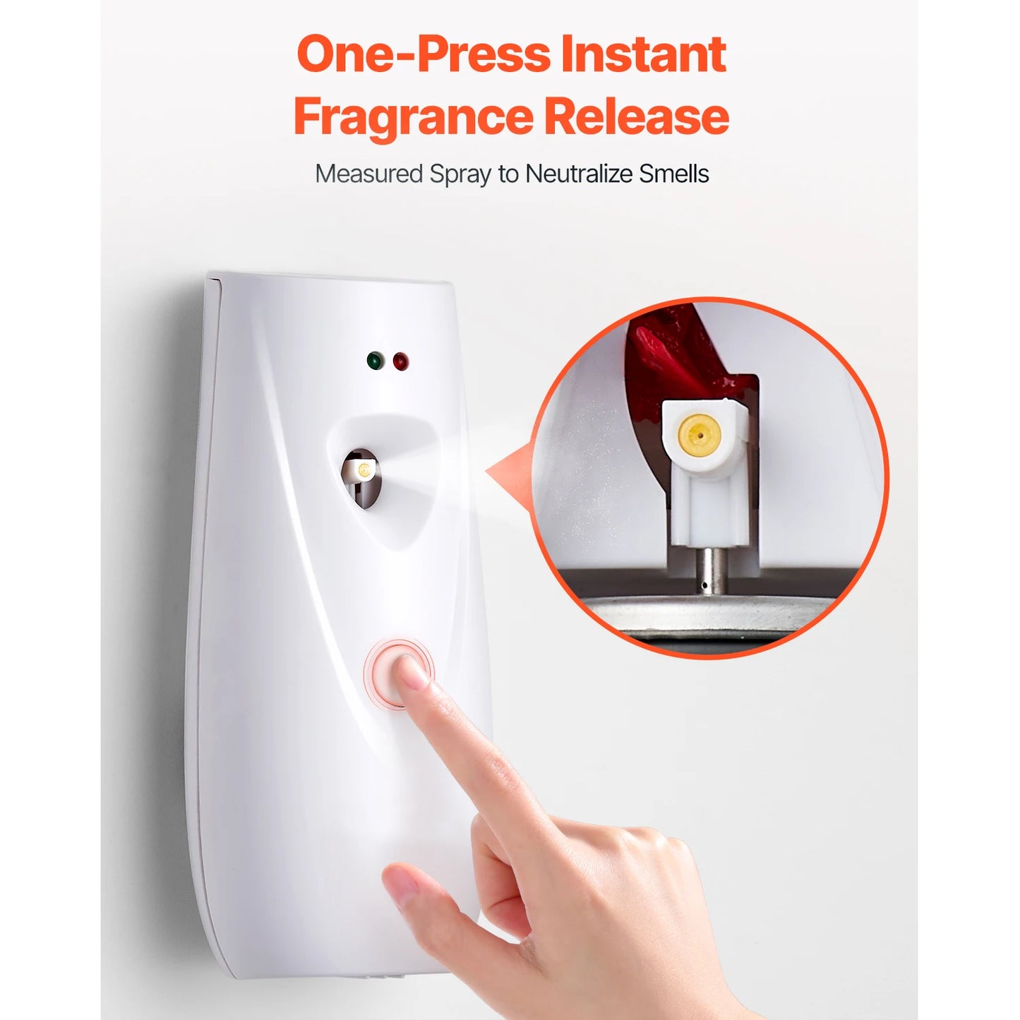VEVOR Automatic Air Freshener Dispenser Two Pack For Home
