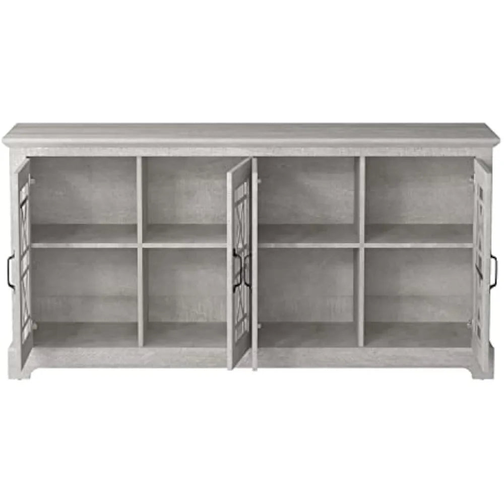 GUANGBAI Isadora TV Stand Farmhouse Entertainment Center
