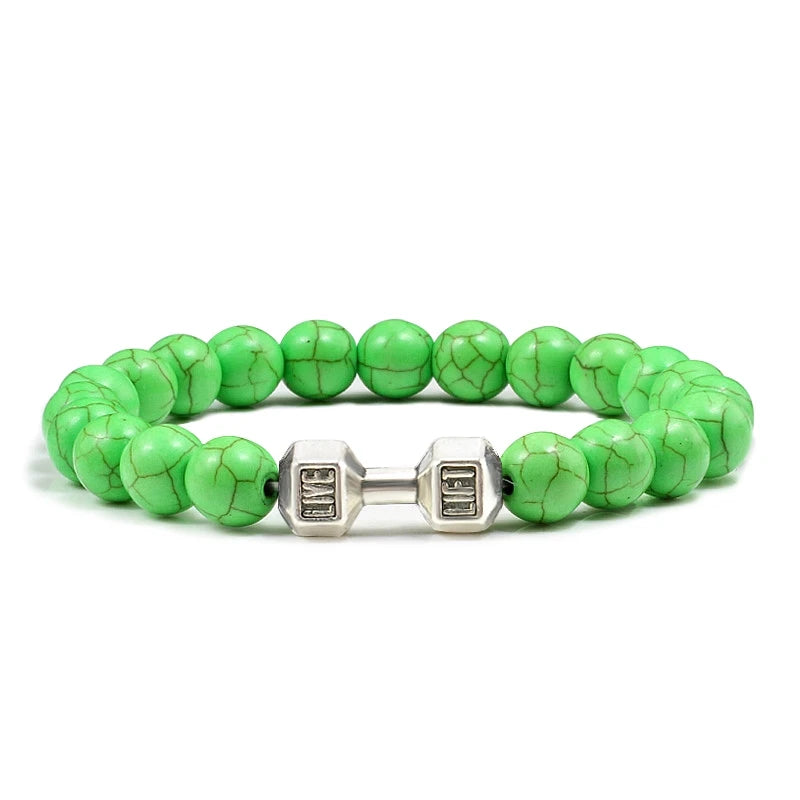Cheervilla Natural Volcanic Stone Bracelet Unisex Fashion