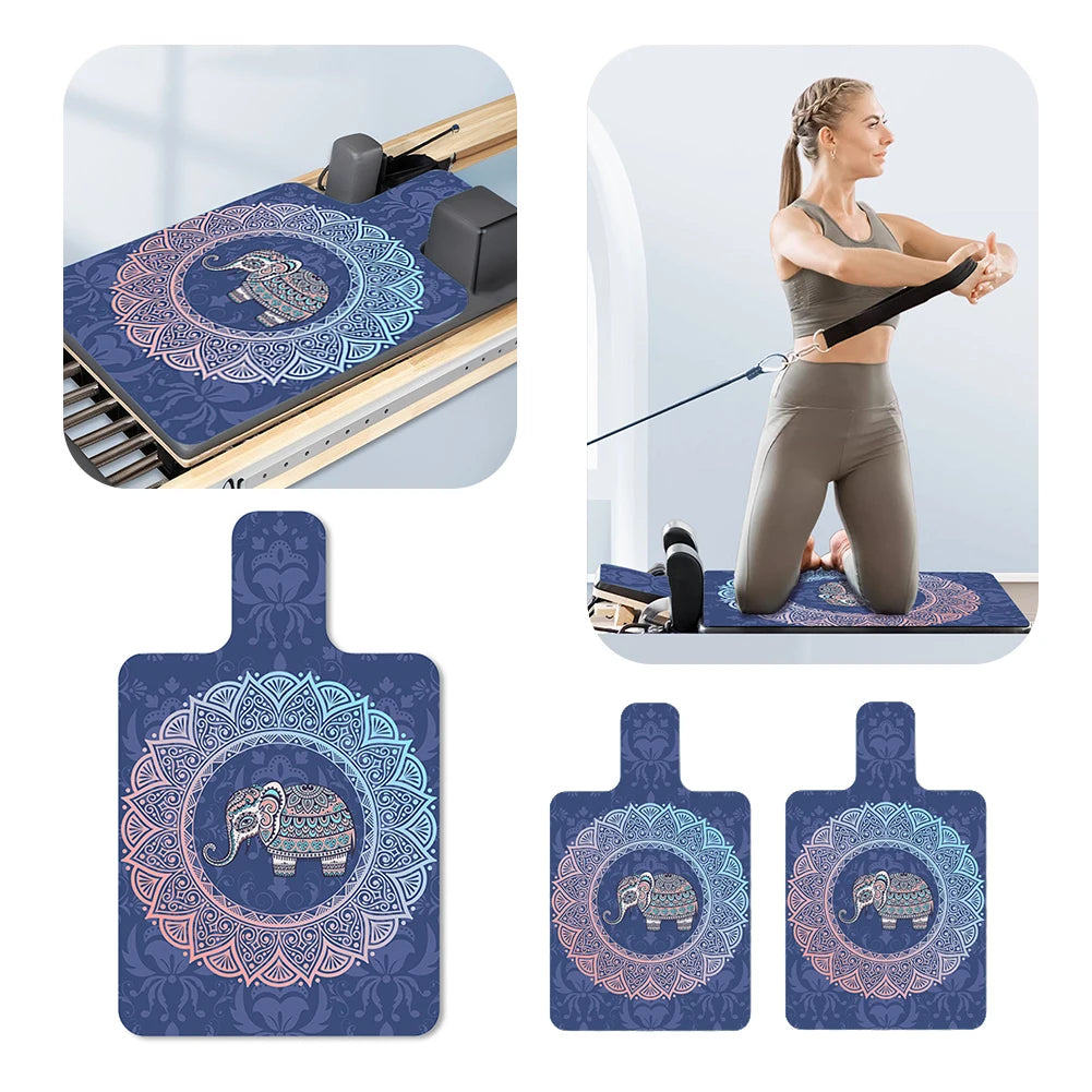 Suede Yoga Mat Non Slip Multi Function Workout Mat