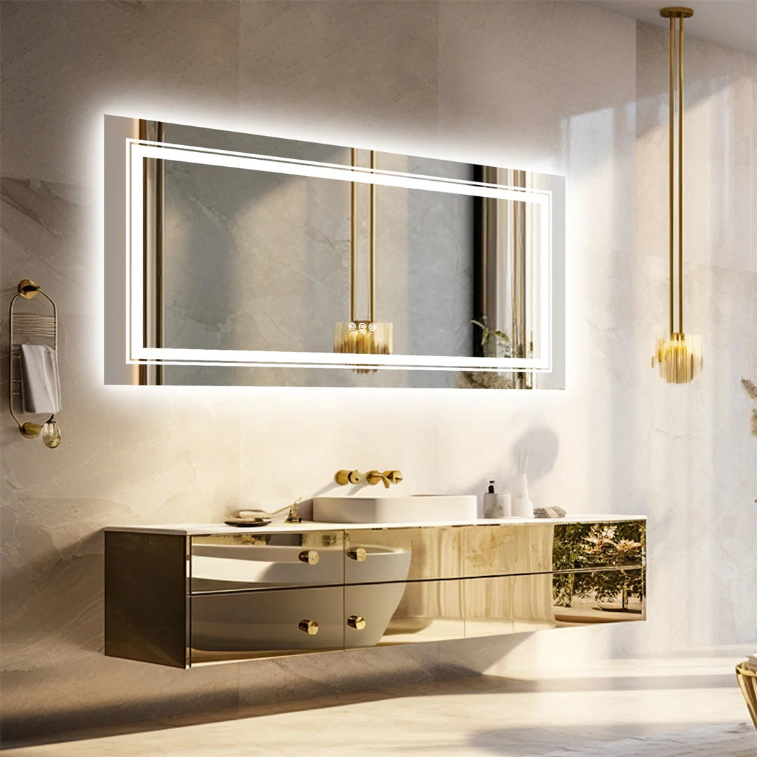 LUVODI Illuminated Full Length Dressing Mirror With Lights