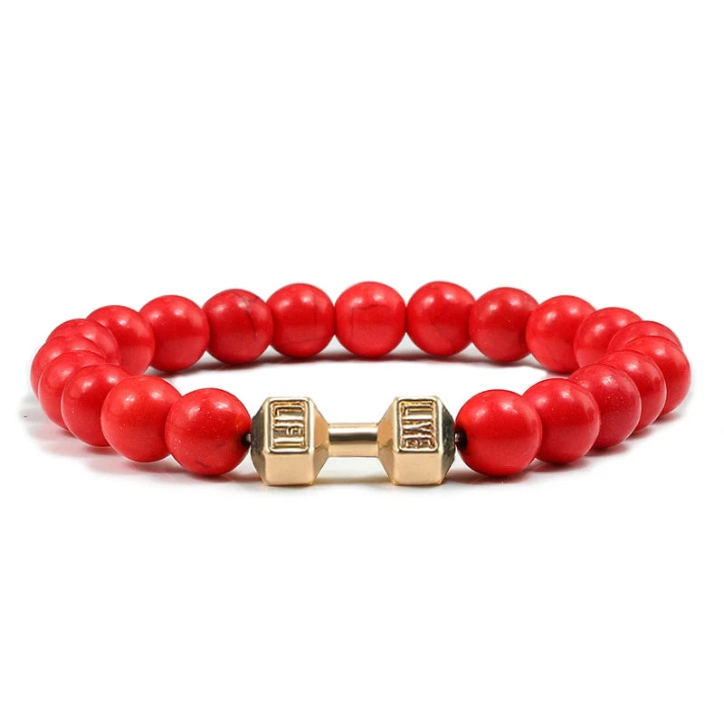 Cheervilla Natural Volcanic Stone Bracelet Unisex Fashion