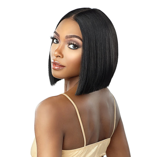 Sensationnel Butta Lace Hd Lace Front Wig Bob With Added Curl