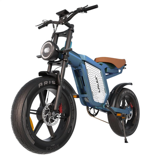 JANSNO Electric Bike 750W Dual Motor 20 Inch Fat Tires