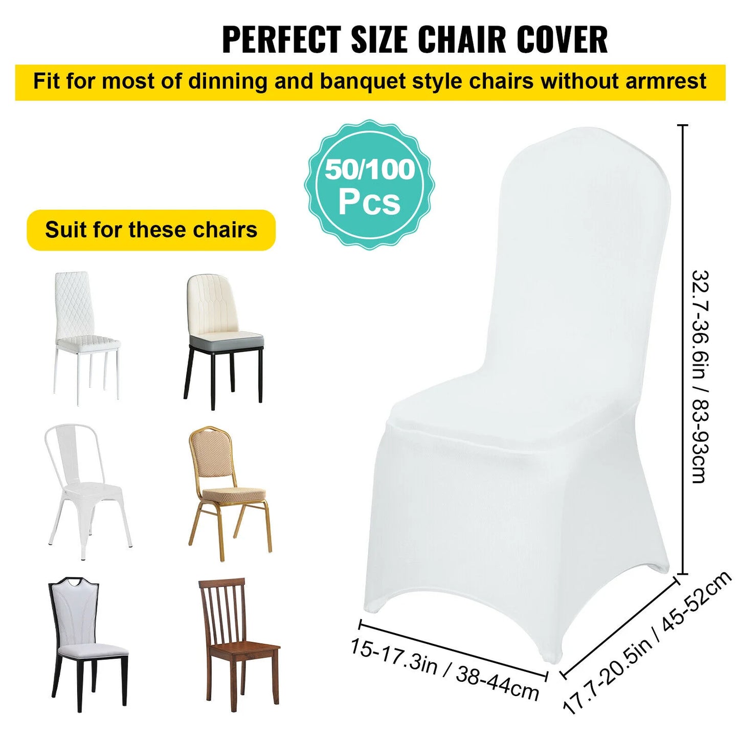 Shanghai Spandex Chair Cover Slipcover For Weddings