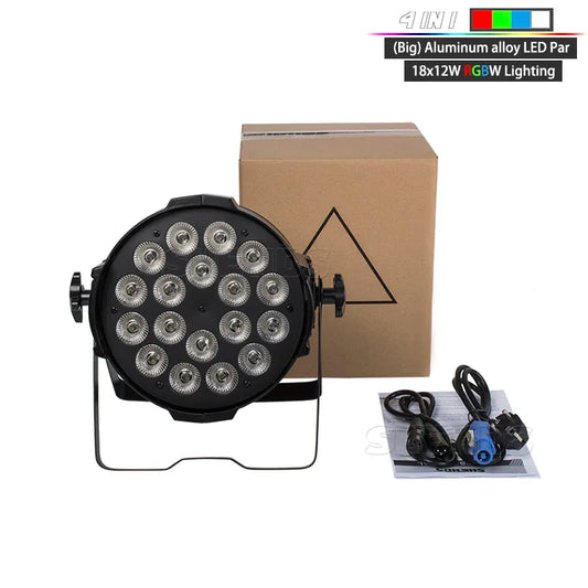 SHEHDS LED Par Light DMX512 Stage DJ Lighting Effects
