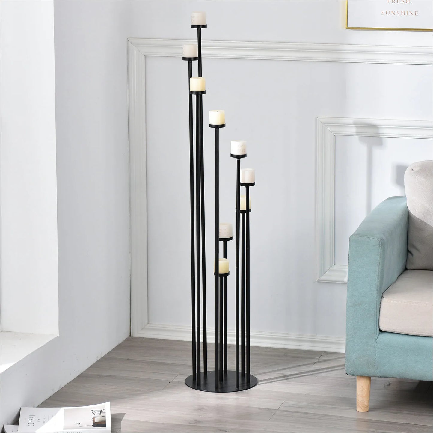 VINCIGANT Floor Candelabra Candle Holder Modern Design