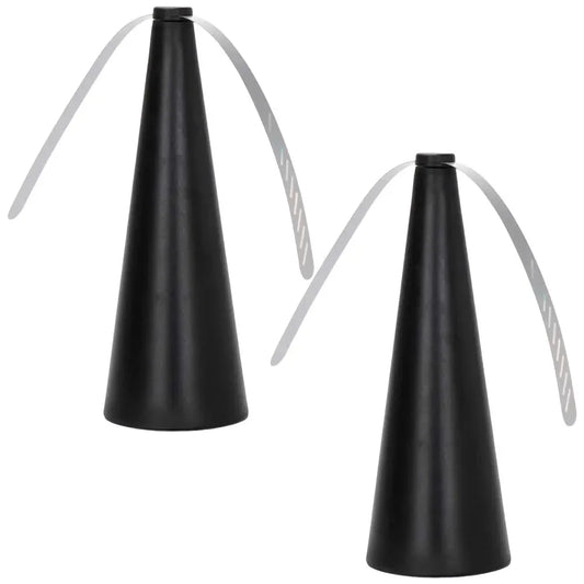 Shunmaii Ultralight Weatherproof Outdoor Fly Repellent Fan With Holographic Blades