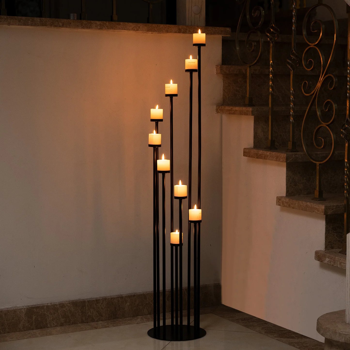 VINCIGANT Floor Candelabra Candle Holder Modern Design