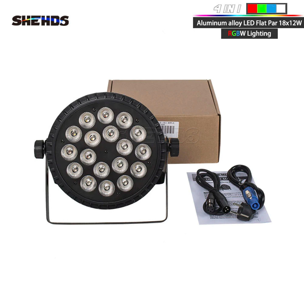 SHEHDS LED Par Light DMX512 Stage DJ Lighting Effects