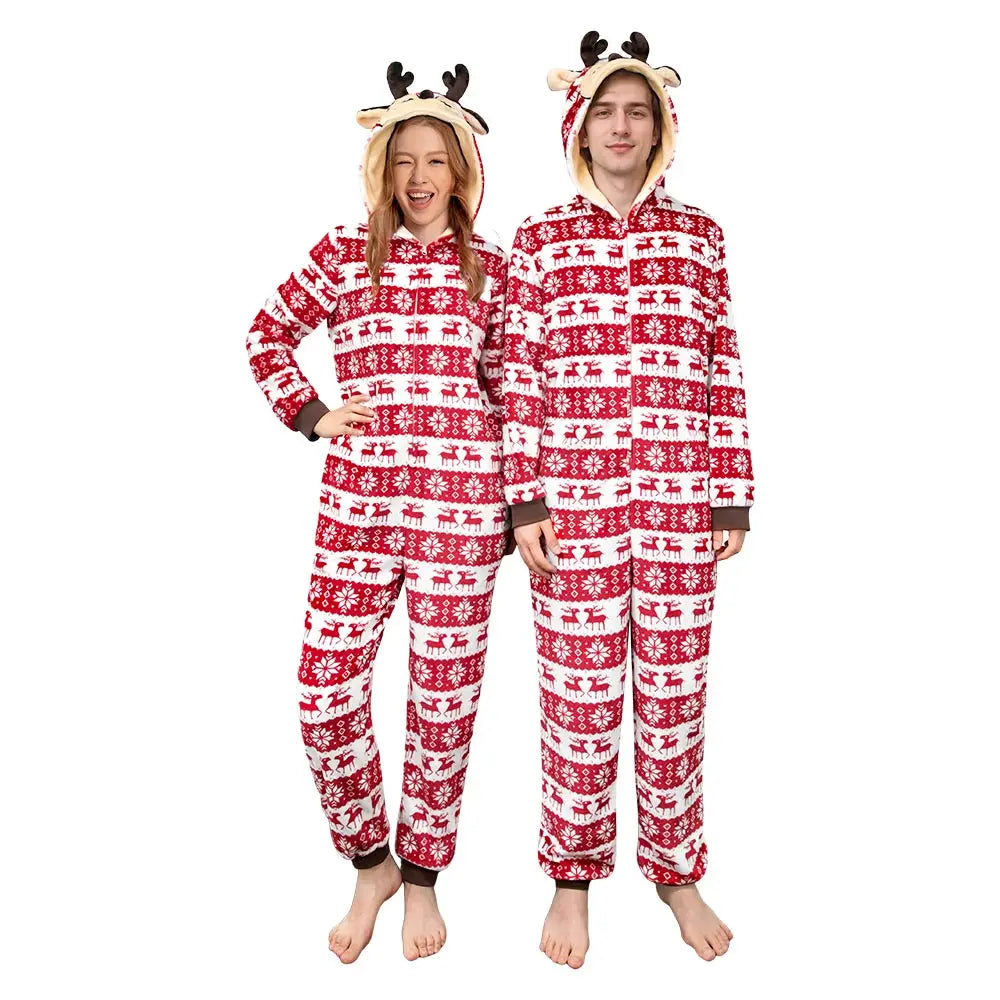 Shanghai Christmas Adult Pajamas Cozy Cartoon Sleepwear
