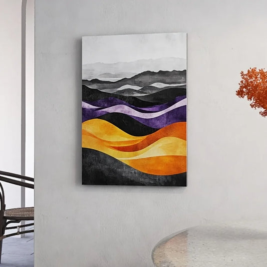 Abstract Landscape Wall Art Living Room Office Decor