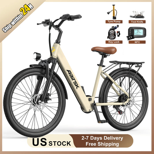 Max Electric Mountain Bike 40 Miles Range 23MPH Speed