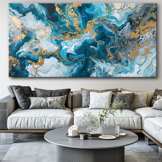 Cheervilla Abstract Canvas Wall Art For Living Room