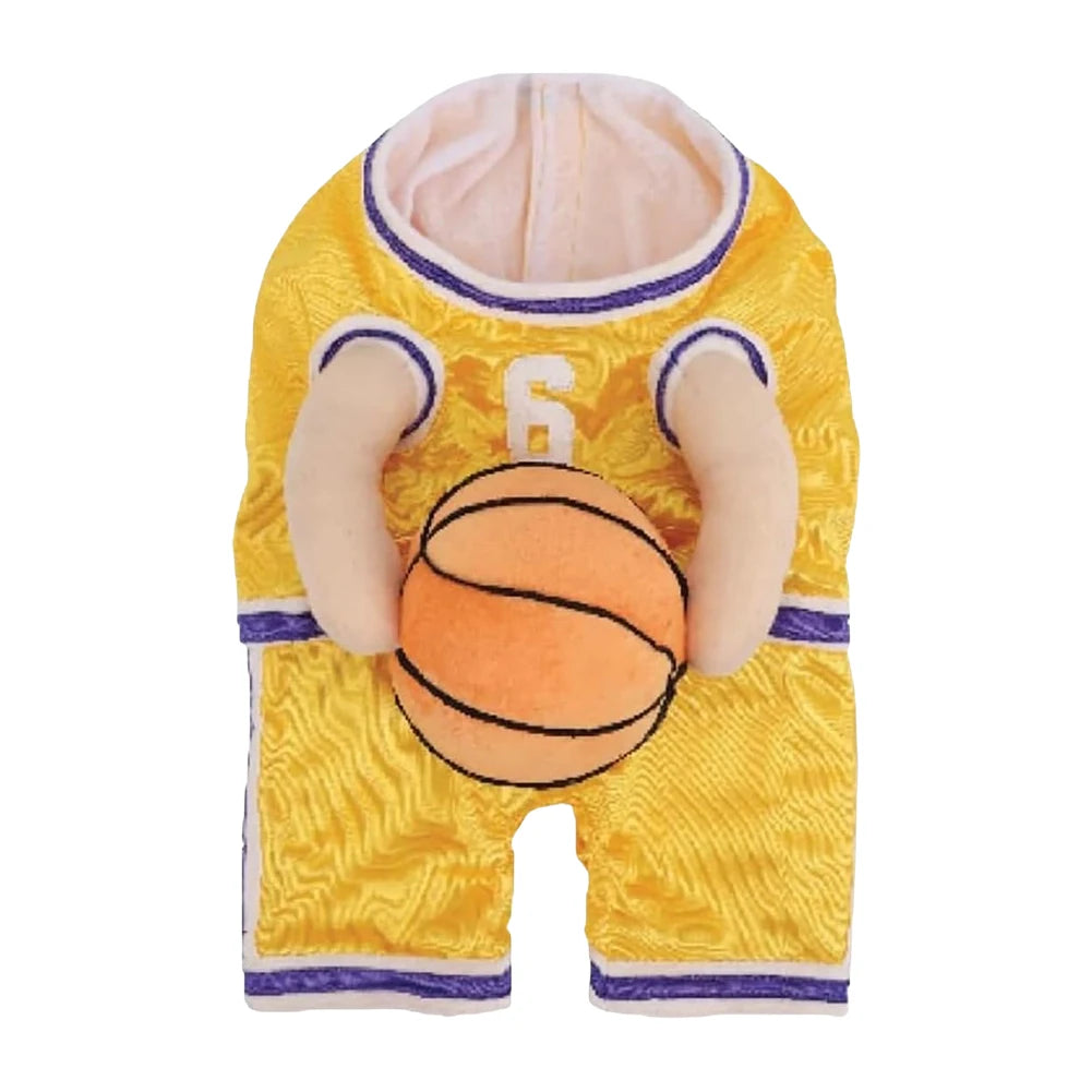 VAKINDCN Dog Basketball Player Costume With Ball Halloween
