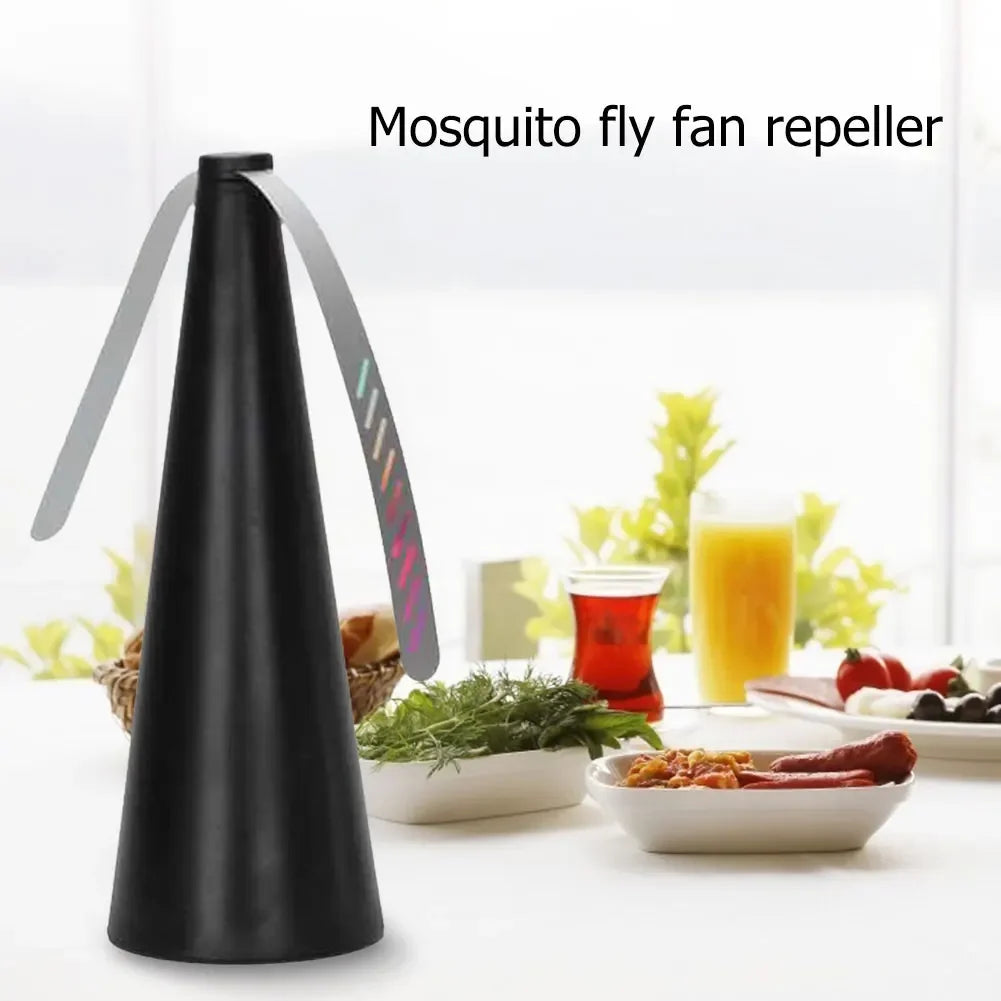 Shunmaii Ultralight Weatherproof Outdoor Fly Repellent Fan With Holographic Blades