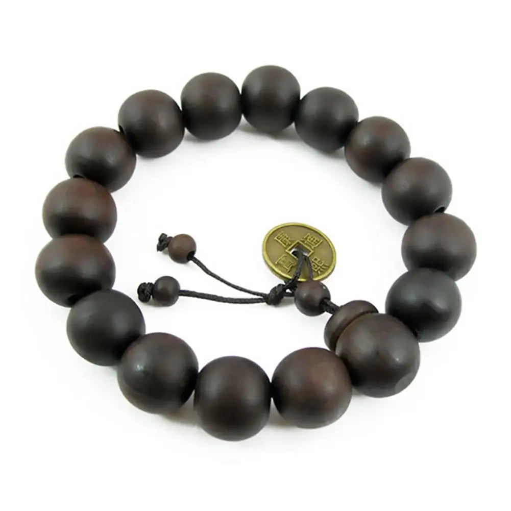 Feng Shui Wealth Bracelet Good Luck Bracelet Black Obsidian Stone Crystal Beads Bracelet for Women Men Prayer Jewelry Gift