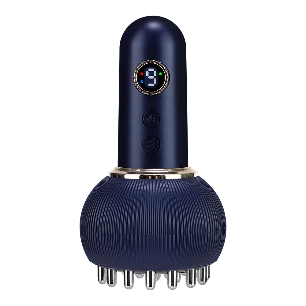 Patsky 9 Gears Electric Meridian Brush Body Massager for Slimming