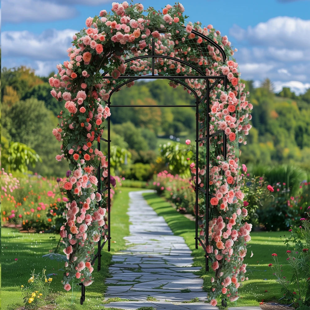 Wisfor Garden Plant Climbing Frame U Shaped IndustrialGradeSuperHeavyDuty Trellis System