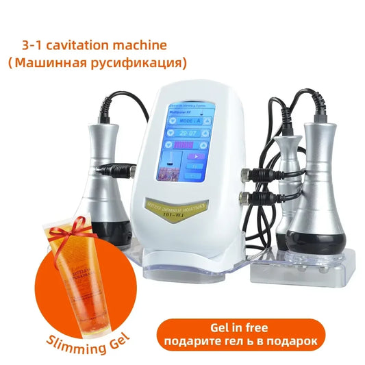 Missheart 3-in-1 Vacuum Slimming Cavitation Machine Beauty Tool