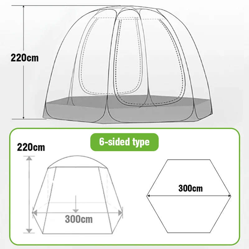 LIADUS Outdoor Dome Stargazing Tent For Camping