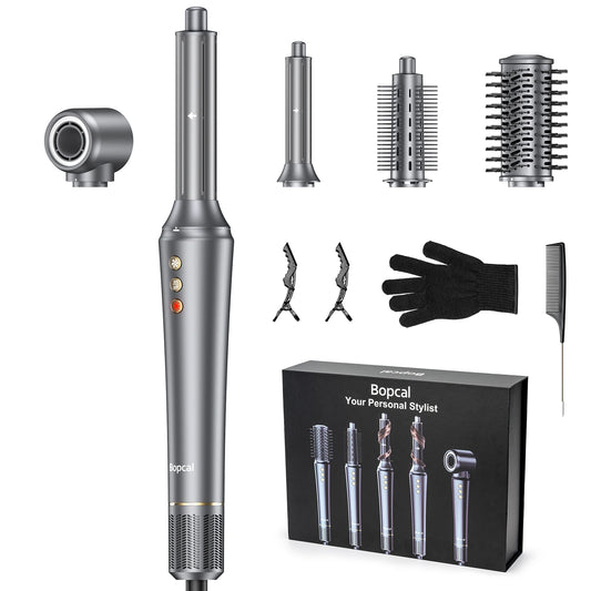 Bopcal 5 In 1 Haircare Dryer Hot Air Comb StylingTool