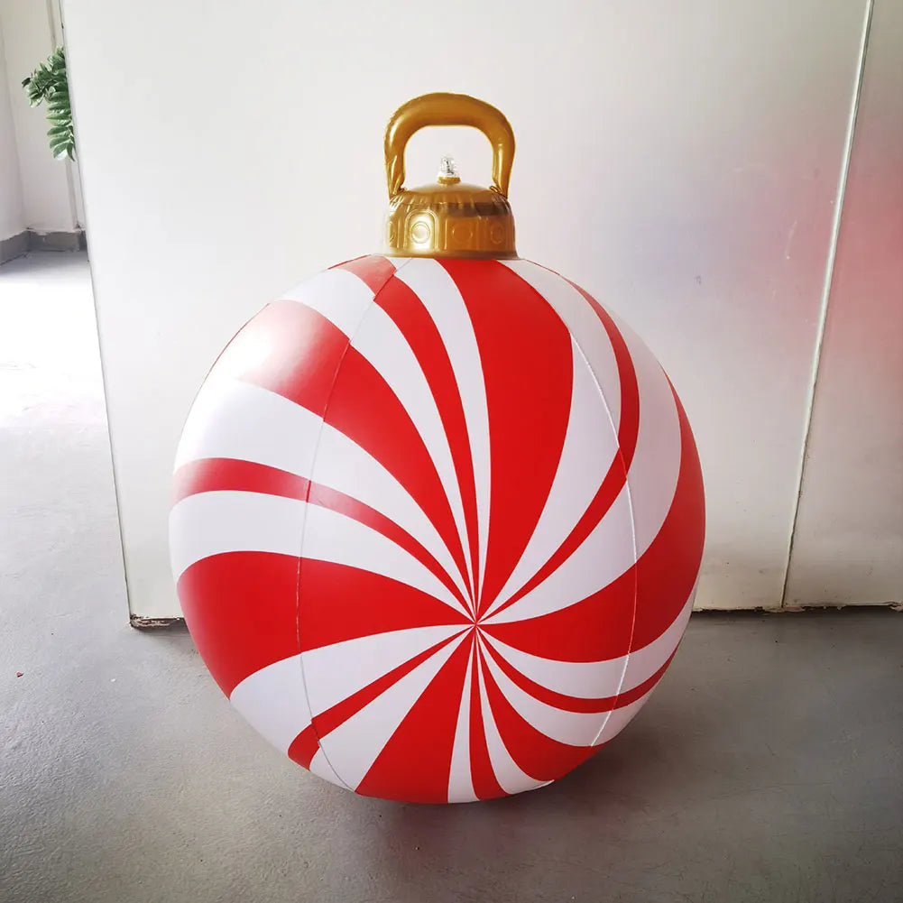 VAKIN Inflatable Outdoor Christmas Balls With Light Remote