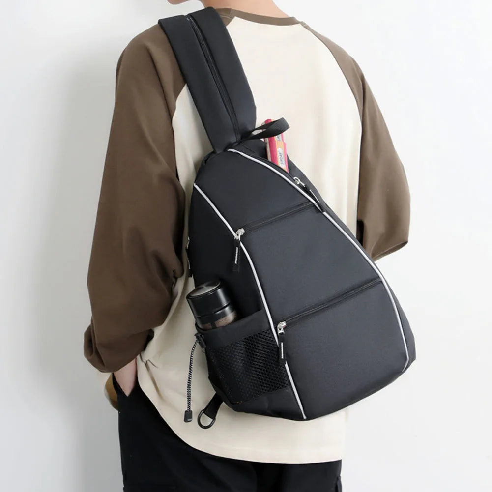 MOJOYCECN Pickleball Paddle Backpack Adjustable Multi Pocket