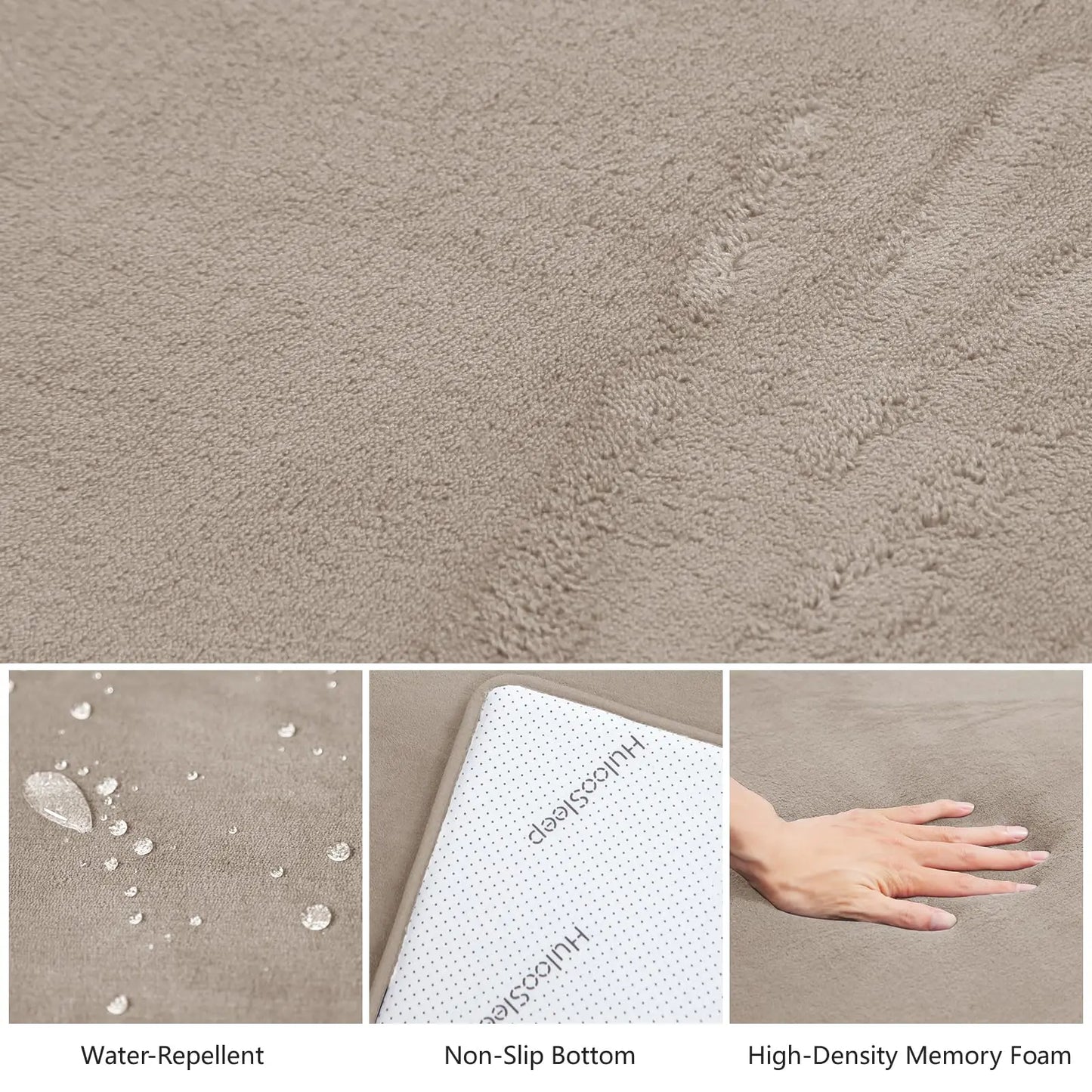 Huloo Sleep Non-Slip Play Mat For Living Room Foam Rug