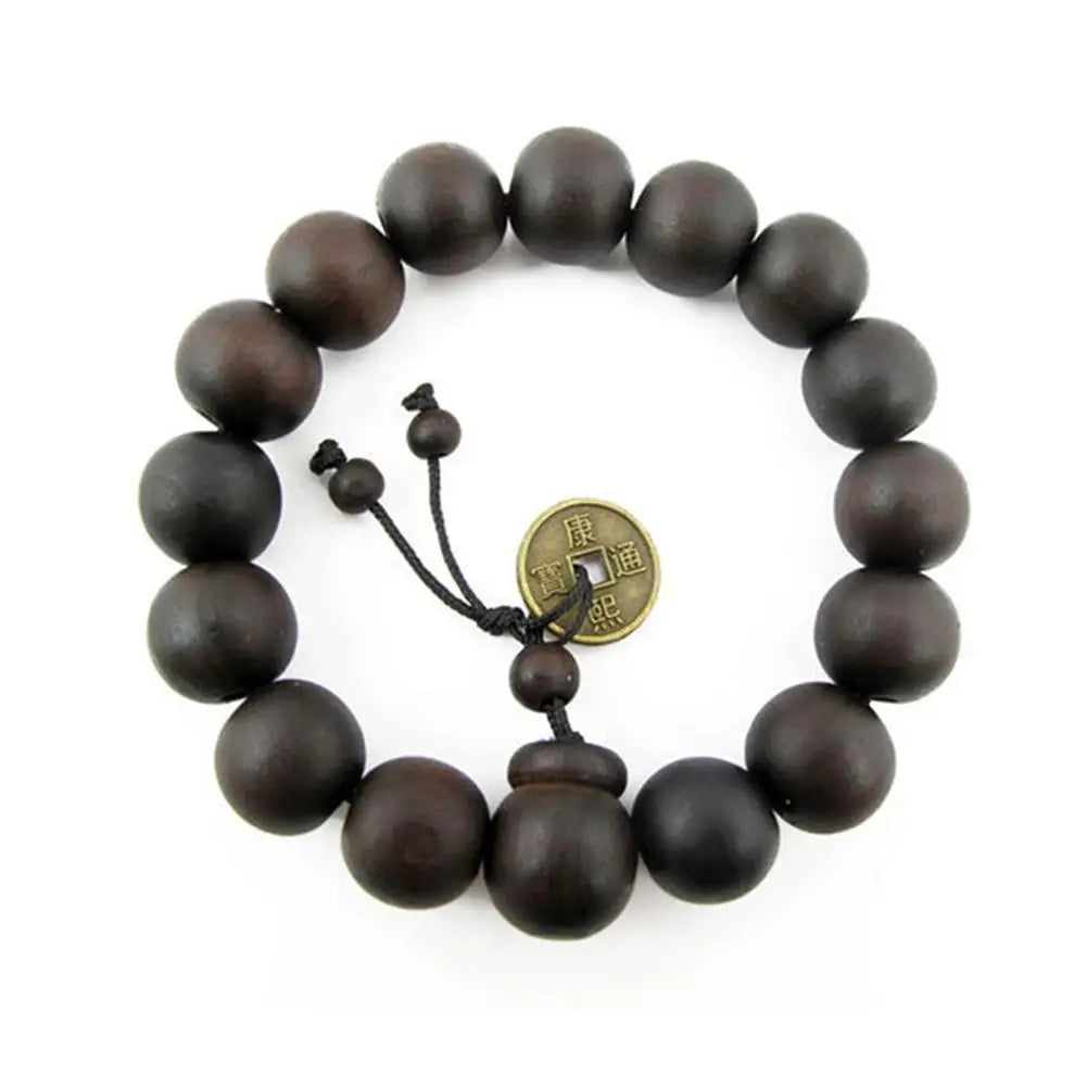 Feng Shui Wealth Bracelet Good Luck Bracelet Black Obsidian Stone Crystal Beads Bracelet for Women Men Prayer Jewelry Gift