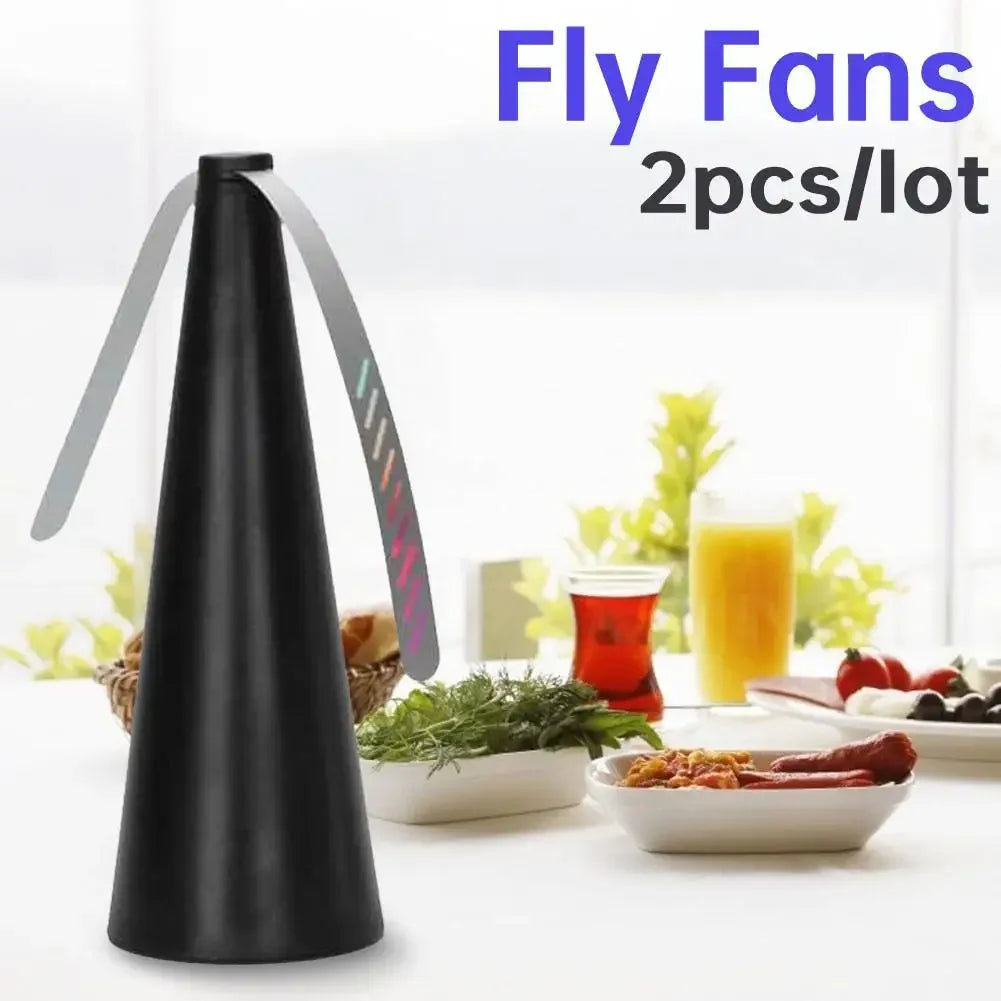 Shunmaii Ultralight Weatherproof Outdoor Fly Repellent Fan With Holographic Blades