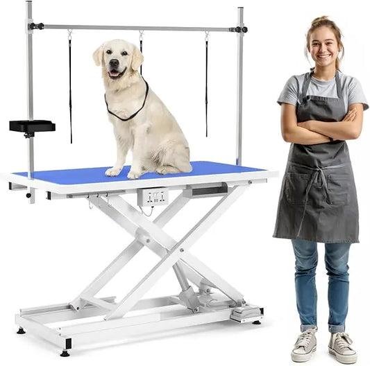 Hign-Con cared 49 Inch Electric Dog Grooming Table Heavy Duty