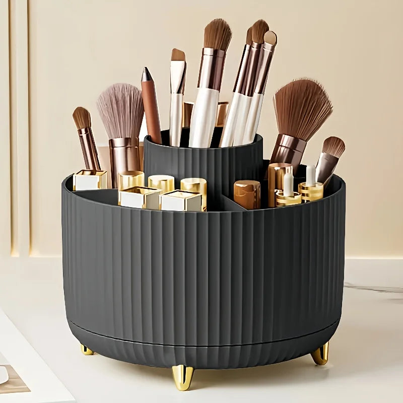 Hign-concerned Rotatable Makeup Storage Box Organizer