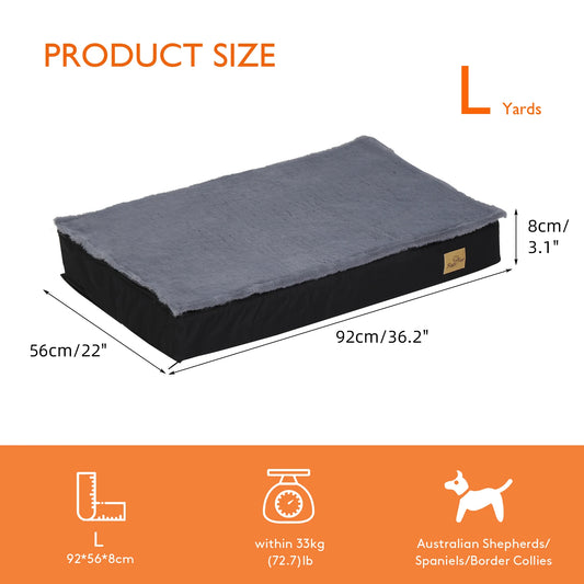 BINGOPAW Washable Orthopedic Dog Bed for Large Dogs