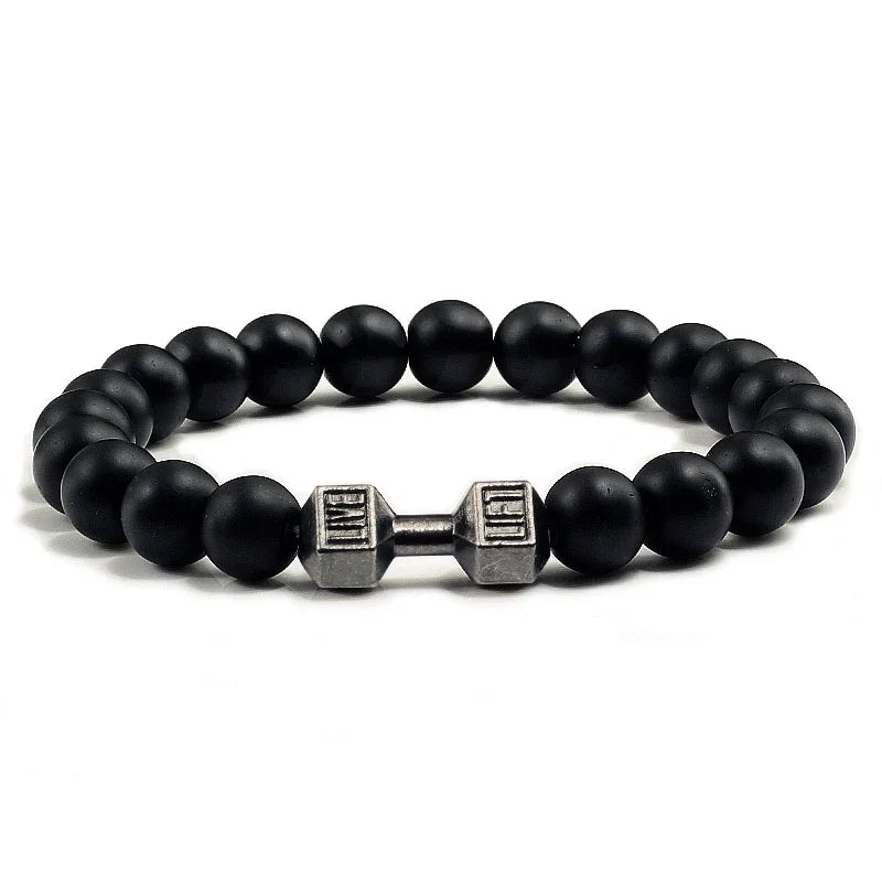 Cheervilla Natural Volcanic Stone Bracelet Unisex Fashion