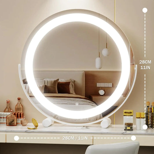 Hign Concerned Vanity Mirror With Three Lighting Modes
