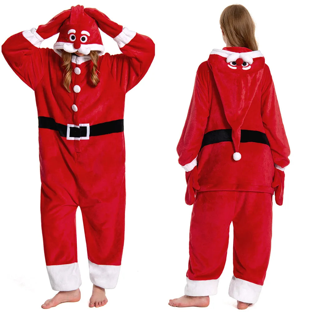 Shanghai Christmas Adult Pajamas Cozy Cartoon Sleepwear