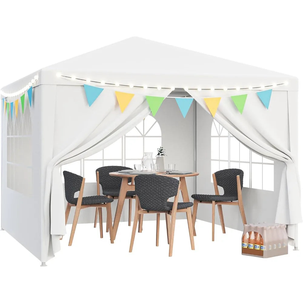 High-concerned Outdoor Canopy Tent Gazebo With Removable Sidewalls