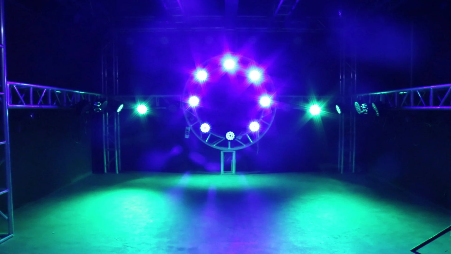 SHEHDS LED Par Light DMX512 Stage DJ Lighting Effects