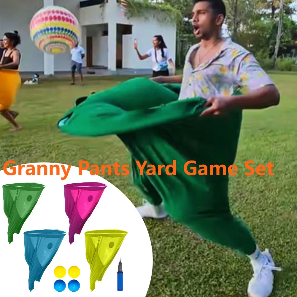 APWIKOGER Granny Pants Yard Game Ultimate Backyard Fun