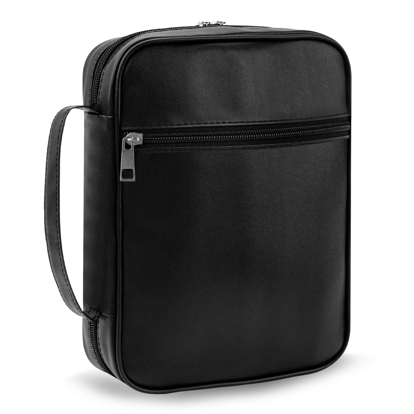 AnhuiChoice Antidisestablishmentarianism Durable Leather Bible Cover Zippered Travel