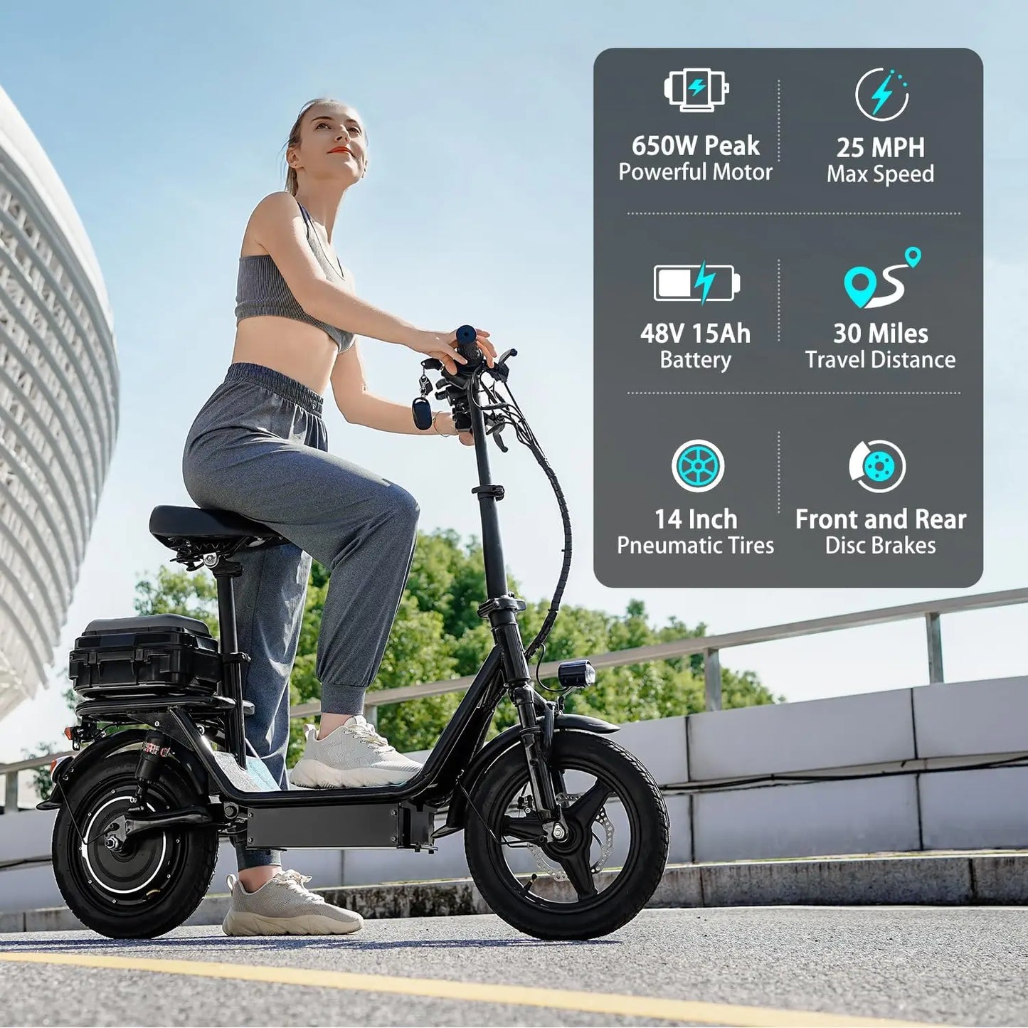 K11 Folding Electric Scooter 500W Motor for Commuting Travel