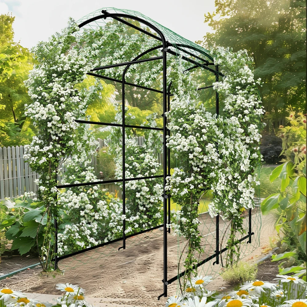 Wisfor Garden Plant Climbing Frame U Shaped IndustrialGradeSuperHeavyDuty Trellis System